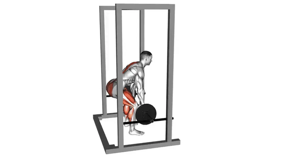 Rack pull — Barbell Rack Pull