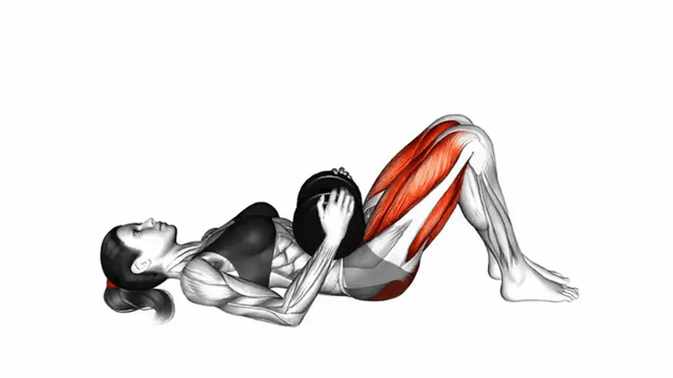 Pont fessier à l'haltère — Dumbbell Glute Bridge