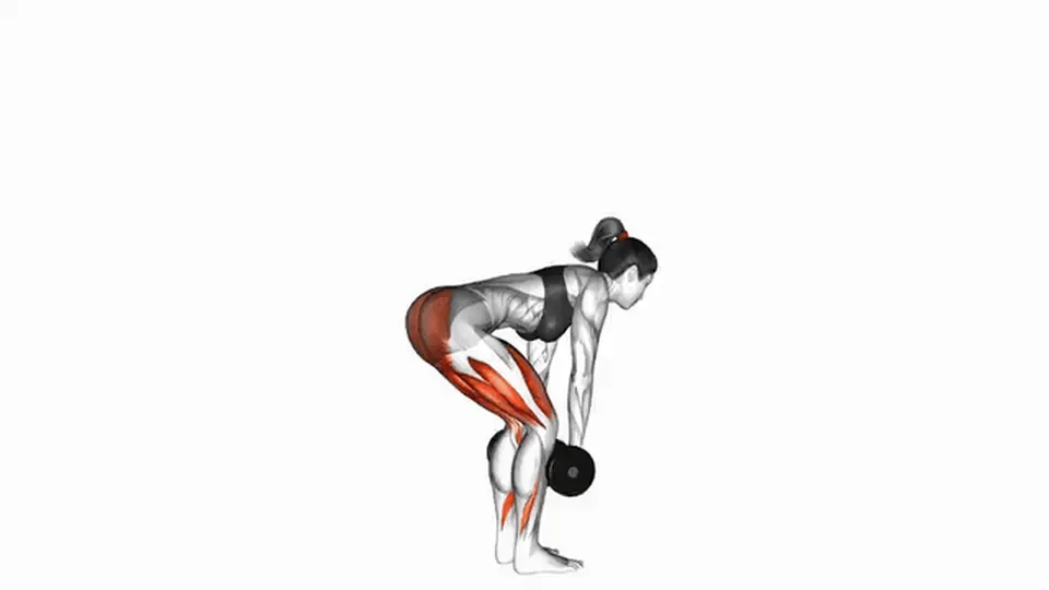 Soulevé de terre roumain aux haltères — Dumbbell Romanian Deadlift
