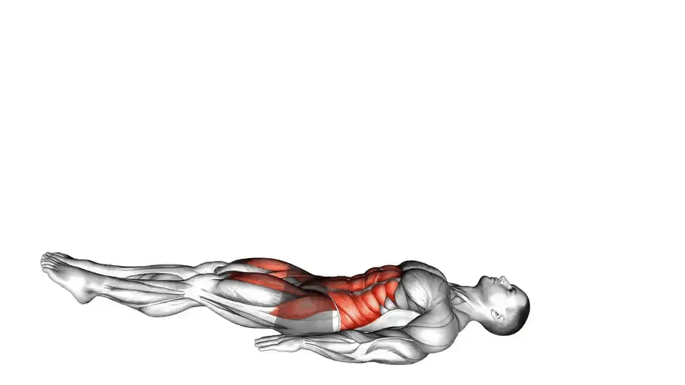 Relevés de jambes allongé — Lying Leg Raise